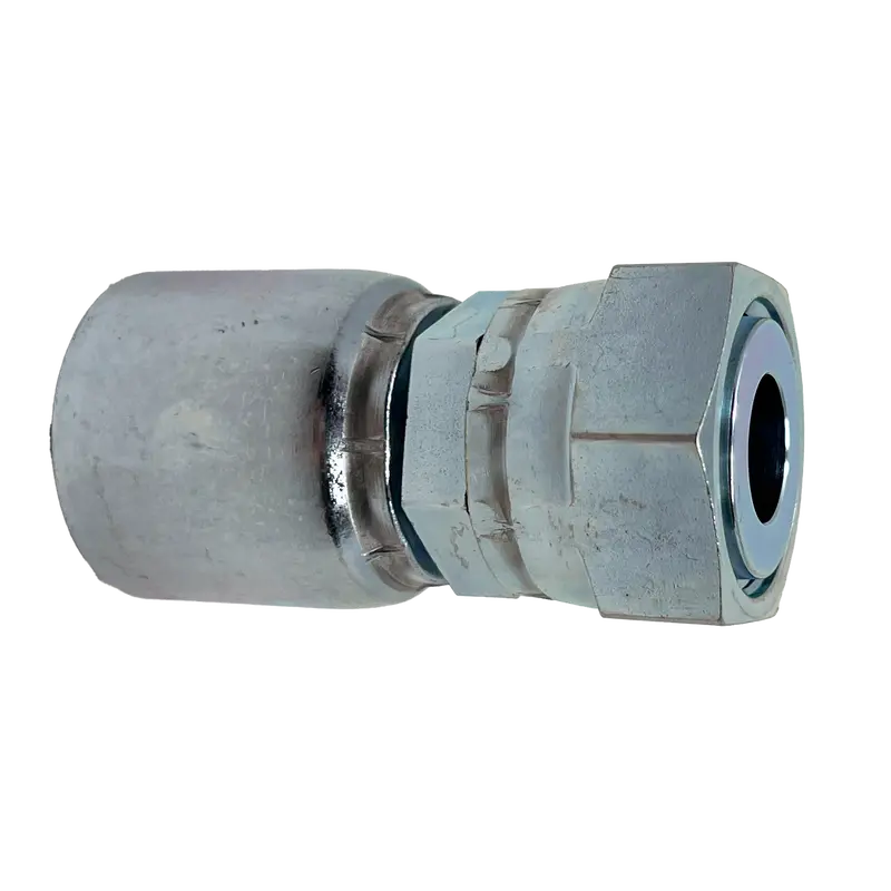 B2-Offx-1216: Continental Hose Fitting, 0.75 (3/4") Hose Id X 1-7/16-12 Female Orfs, Straight Swivel Connection 1