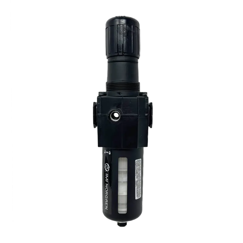 B74g-3Ak-Ap1-Rmn : Norgren Excelon Combo Filter/Regulator, 3/8" Npt, Knob Adjust, Auto Drain, Transparent Bowl With Guard, 5-Micron, Relieving, 5-150Psi, No Gauge 2