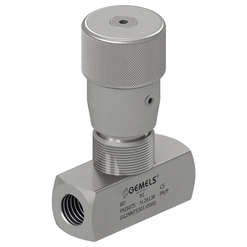 Bd N1 1/2 Pn350 Cs : Gemels Needle Valve, 1.5 Npt, 5075Psi Rated, Carbon Steel 2