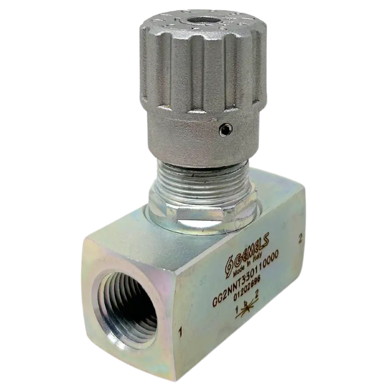 Bd N1/2 Pn400 Cs : Gemels Needle Valve, 1/2 Npt, 5800Psi Rated, Carbon Steel 1