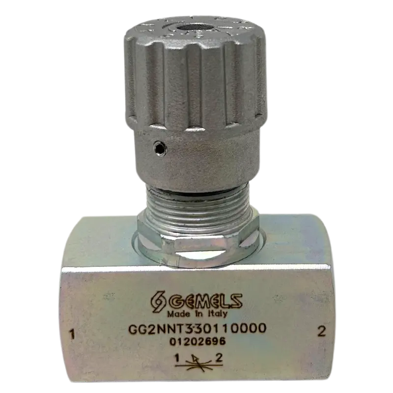 Bd N1/2 Pn400 Cs : Gemels Needle Valve, 1/2 Npt, 5800Psi Rated, Carbon Steel 2