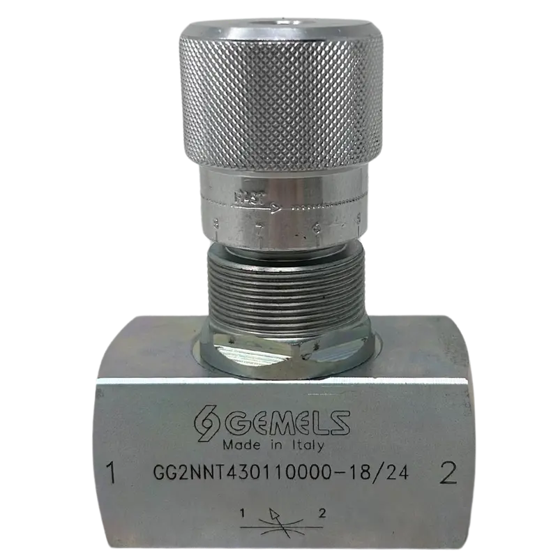 Bd N3/4 Pn400 Cs : Gemels Needle Valve, 3/4 Npt, 5800Psi Rated, Carbon Steel 2