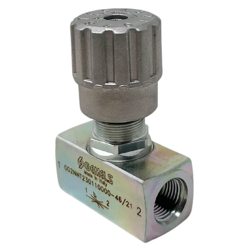 Bd N3/8 Pn400 Cs : Gemels Needle Valve, 3/8 Npt, 5800Psi Rated, Carbon Steel 1