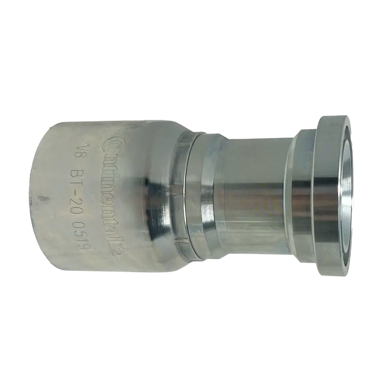 Bt-Fl-2020 : Continental Hose Fitting, 1.25 (1-1/4") Hose Id,  1.25 Code 61, Straight Connection 1