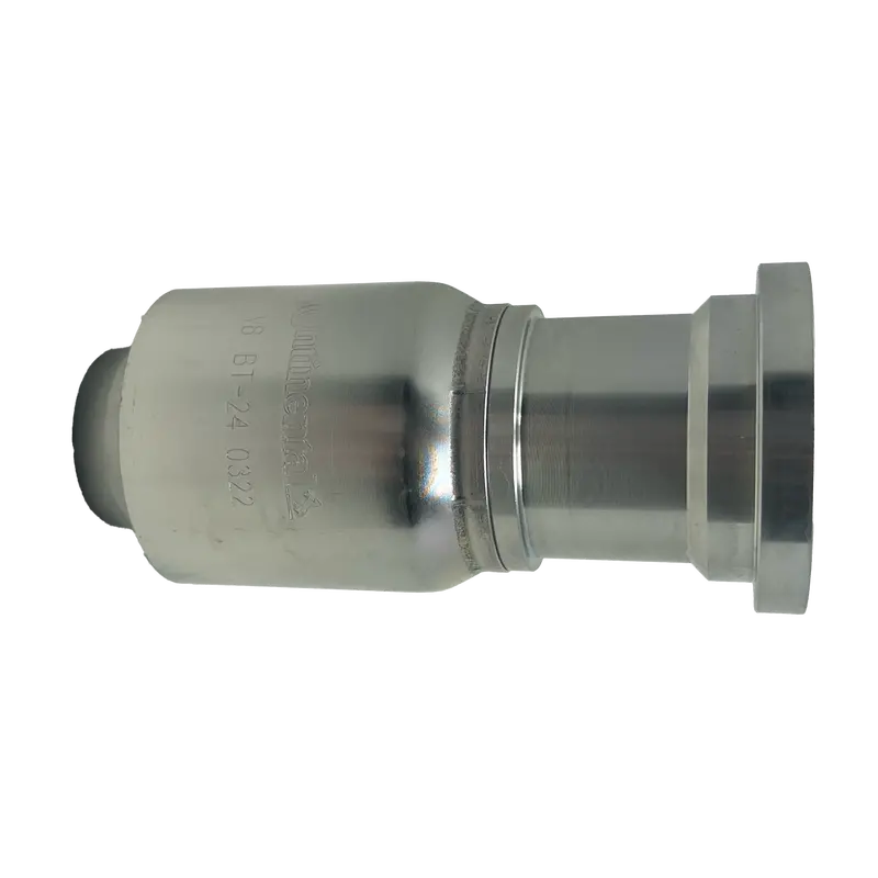 Bt-Fl-2424 : Continental Hose Fitting, 1.5 (1-1/2") Hose Id,  1.5 Code 61, Straight Connection 1