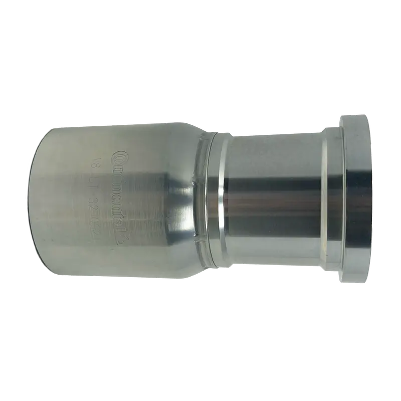 Bt-Fl-3232 : Continental Hose Fitting, 2 Hose Id,  2 Code 61, Straight Connection 1
