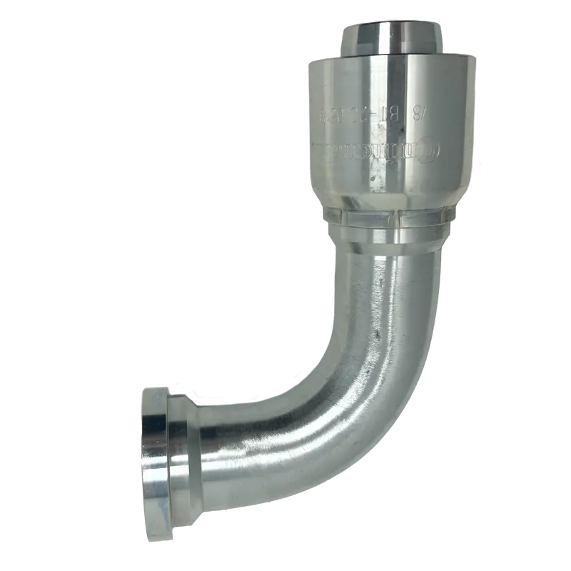 Bt-Fl90-2020 : Continental Hose Fitting, 1.25 (1-1/4") Hose Id,  1.25 Code 61, 90-Degree Connection 1