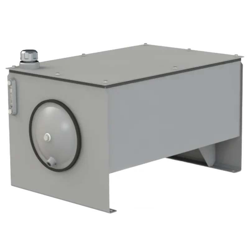 Bt-Jic-120 : Saint Machinery Reservoir, Jic Bolt-On Top, Carbon Steel, 120-Gallon Capacity 1