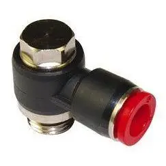 C0a510618-10Pack : Norgren Norgren Banjo Flow Control, 6Mm Tube O/D, 1/8 Iso G Thread 1