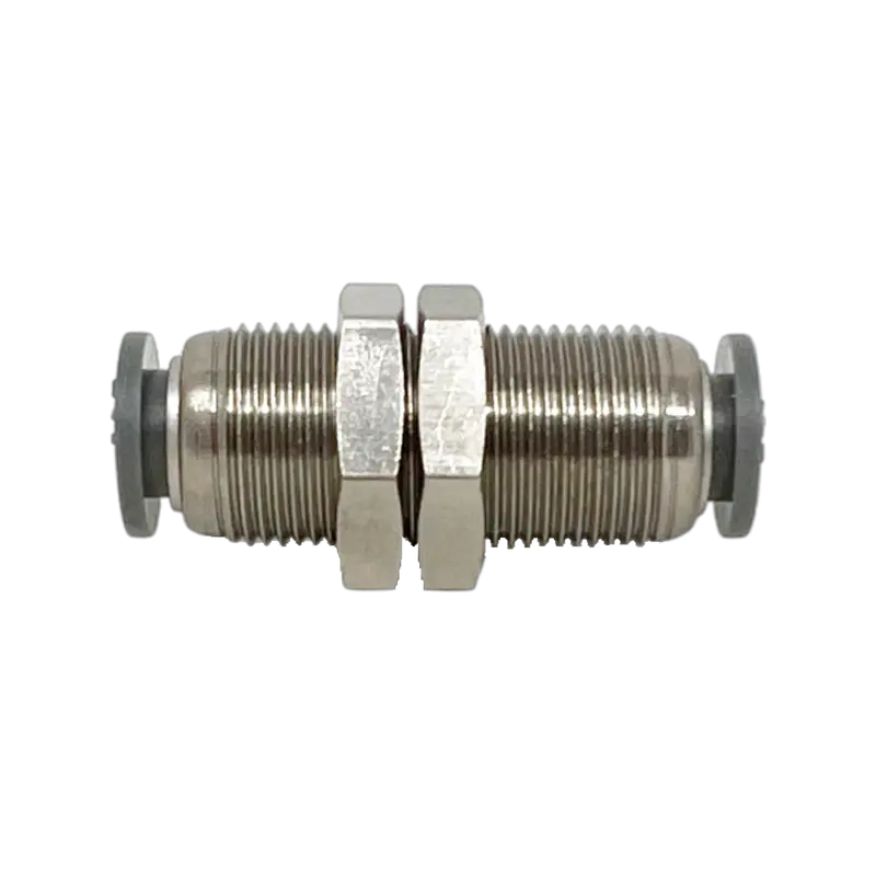 C20290600-10Pack : Norgren Bulkhead Union, 3/8 Tube 1