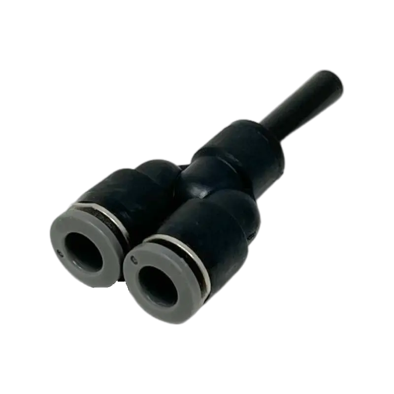 C20840604-10Pack : Norgren Stem Y (Unequal), 3/8 Stem, 1/4 Tube O/D Ports 2