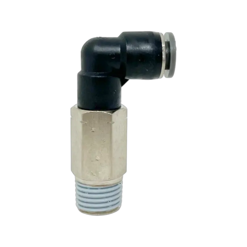 C24540328-10Pack : Norgren 90-Degree Swivel Elbow Adapter, 3/16 Tube O/D, 1/4 Npt Thread 2