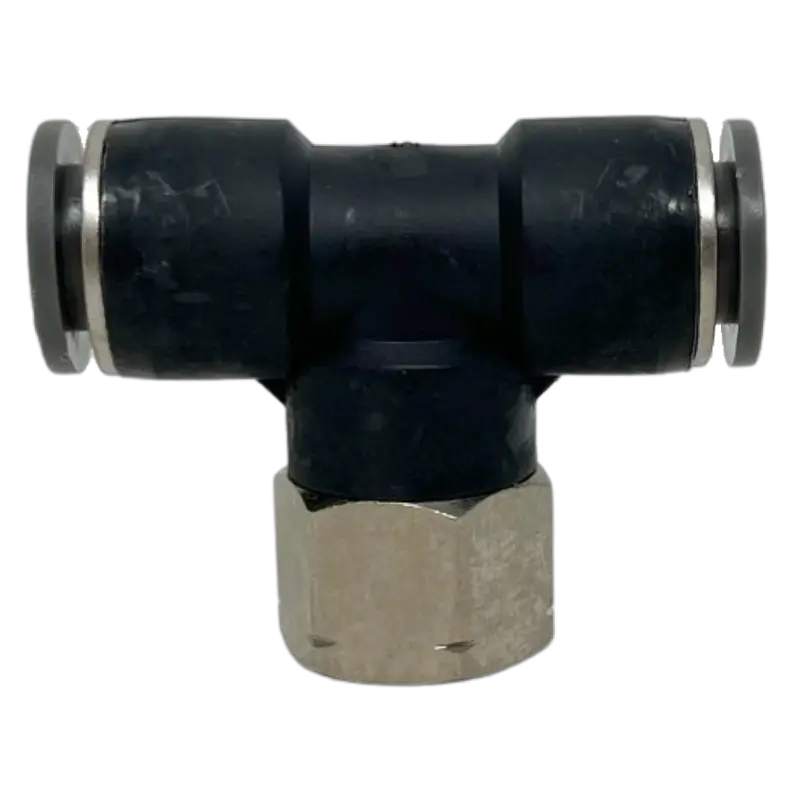 C246c0218-10Pack : Norgren Swivel Branch Tee Adapter, 5/32 Tube O/D, 1/8 Npt Port 1