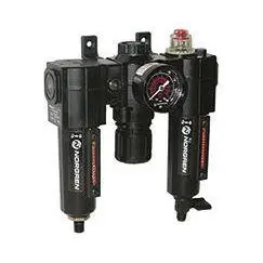 C74a-4Ak-Ad3-Rmg-Qdb : Norgren C74 Series, Combination Frl, Micro-Fog Lubricator, 1/2 Npt Ports, Metal Filter Bowl With Liquid L 1