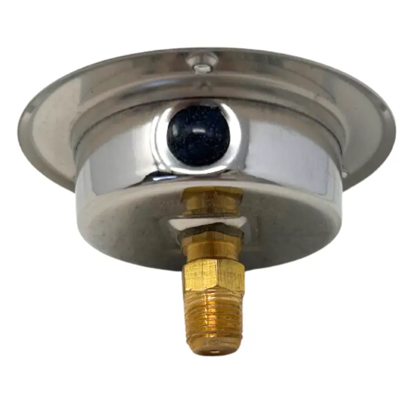Cf1p-700E-Fire : Fire Sale Dynamic Cf Series 2.5 Face Pressure Gauge, 0-10,000Psi Pressure Range, 1/4 Npt,Panel Flange, Onehydraulics Logo - All Sales Final 2