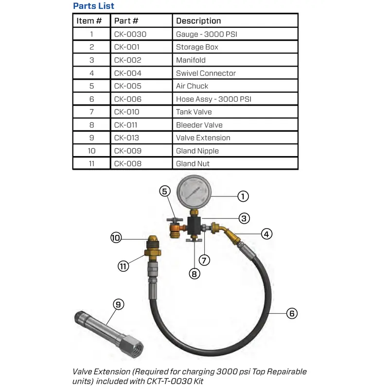 Ck-006 : Sfp Hose Assembly, 3000Psi, 10Ft Length 1