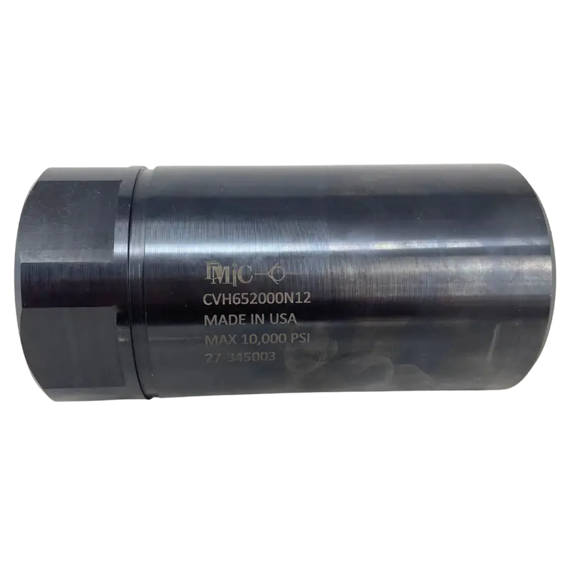 Cvh65-2000N12-Fire : Fire Sale Dmic Check Valve, Inline, 10000Psi, 65Psi Cracking, 2" Npt, Carbon Steel, Ss Internal - All Sales Final 1