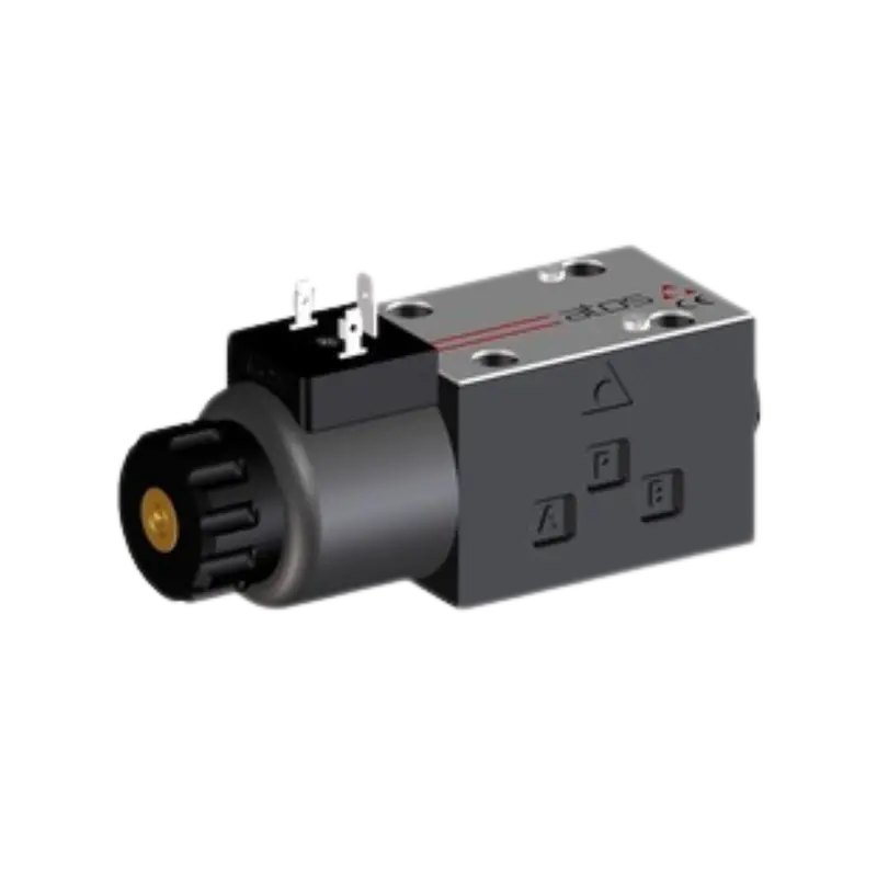 Dhl-0613-00-Ac :  Atos Dhl Light Duty Directional Valve, 2-Position, 4-Way, 5075, D03 (Ng6), P Blocked, A & B To T In Neutral, Without Coil, Prepped For Ac Coil 1