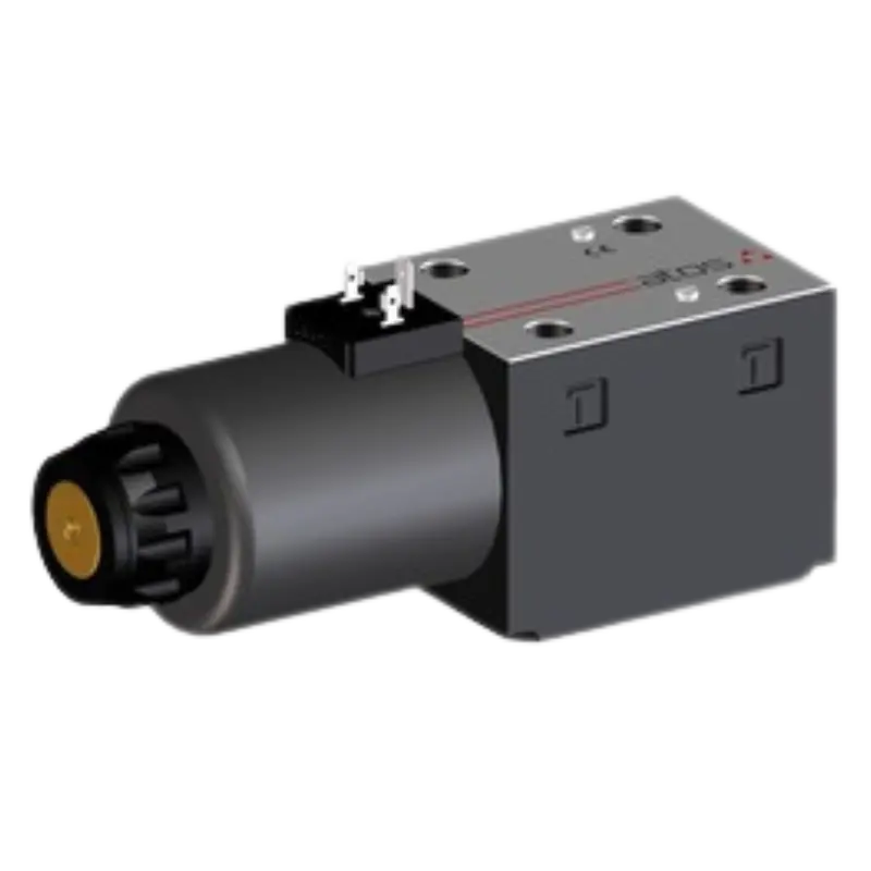 Dke-1713-X 12Dc :  Atos Solenoid Directional Valve, Direct Acting, Spool Type, 3-Position, 4-Way, 5075Psi, D05 (Ng10), Motor Spool, 12Vdc Din 1