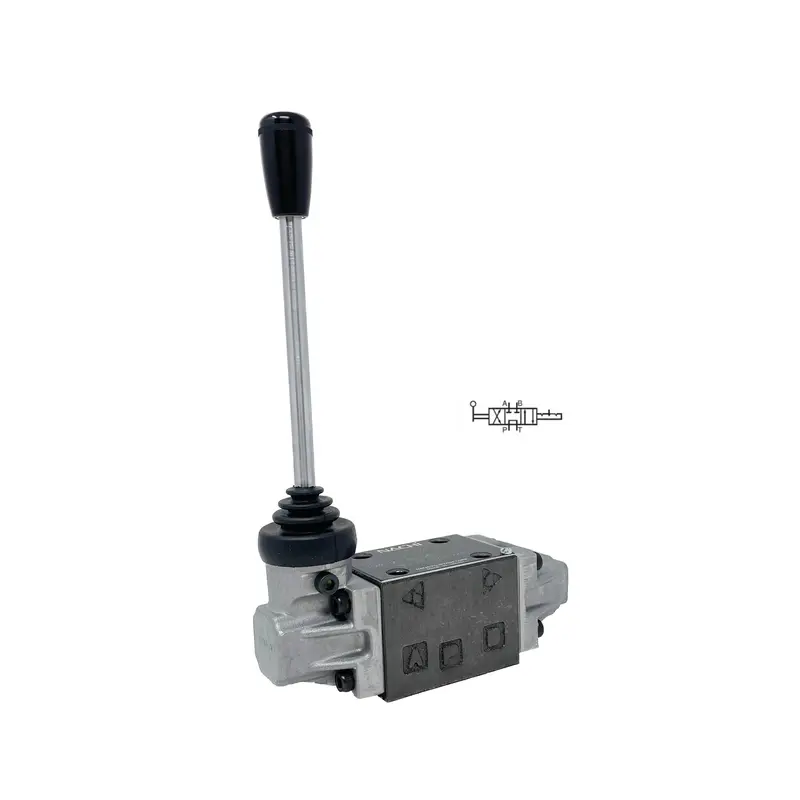 Dma-G01-F7y-E20 : Nachi Manual Lever Valve, 4-Way, D03 (Ng6), 10.5Gpm, 5075Psi, Tandem Spool, Detented 1