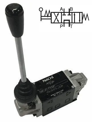 Dma-G03-C7x-E20 : Nachi Manual Lever Valve, 3-Position, 4-Way, D05 (Ng10), 26.4Gpm, 5075Psi, Tandem Spool, Spring Centered 1