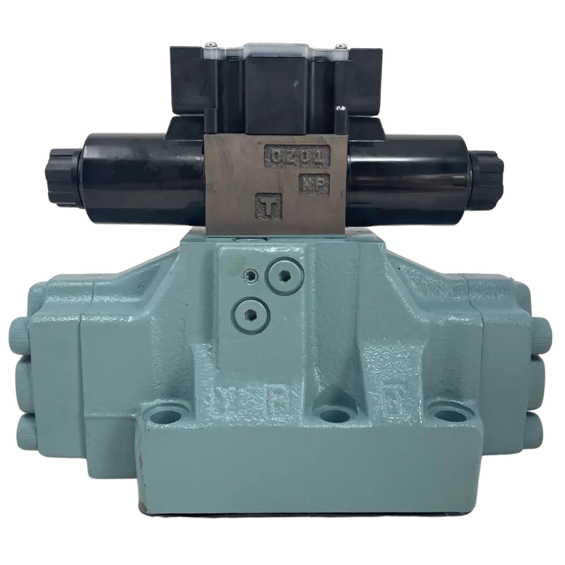 Dss-G06-C7y-R-D1-E22-Fire : Fire Sale Nachi Pilot Operated Directional Valve, D08, 12Vdc Terminal Box, P To T In Center Position - All Sales Final 1