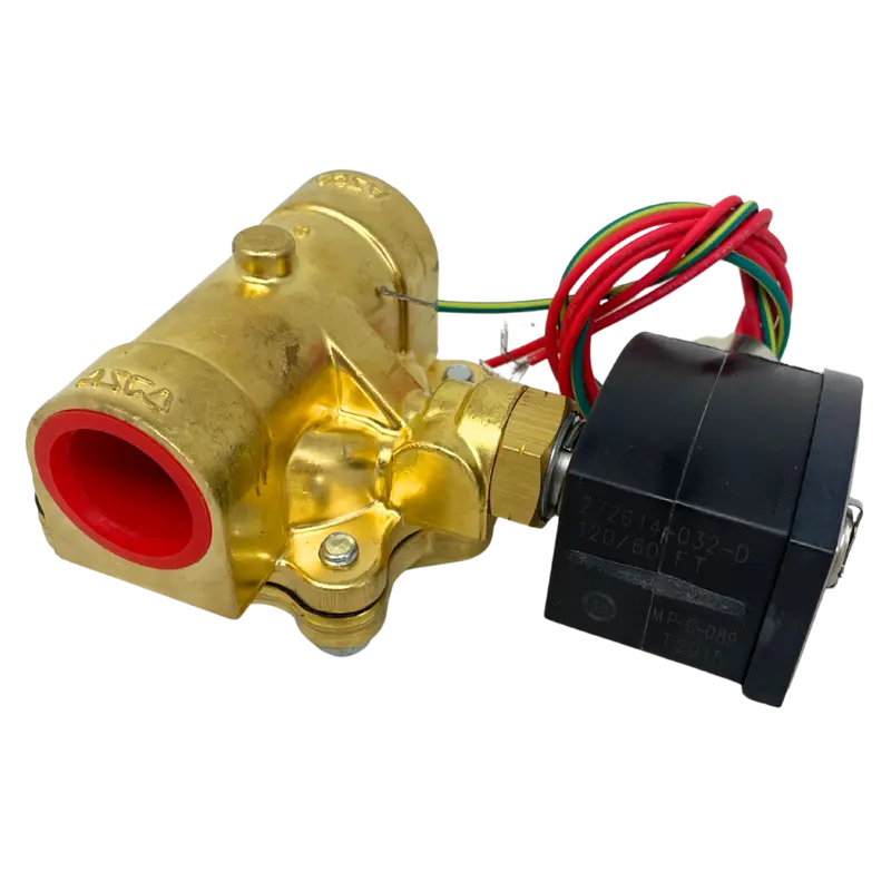 Ef8210g014-Fire : Fire Sale Asco 8210 Series Solenoid Valve, No, 1",  Brass, 120/60, 150 Psi - All Sales Final 1