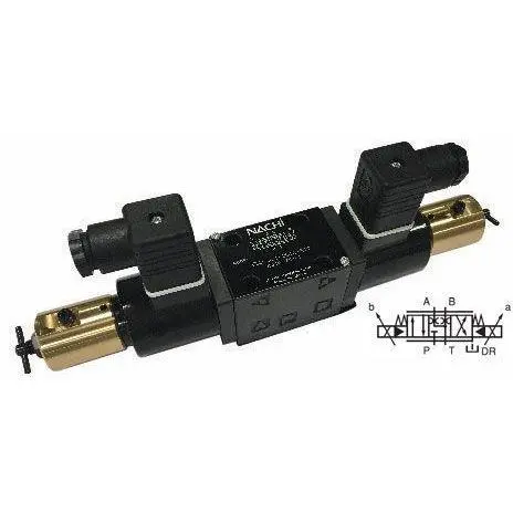 Esd-G06-C6s125-A-E13 : Nachi Electro-Hydraulics Proportional Valve, 3P4w, D08 (Ng25), 66Gpm, 3625Psi, Motor Spool 1