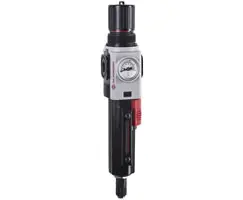 F82g-3An-Ap3 : Norgren F82g Excelon Plus General Purpose Filter, 3/8" Npt, 40-Micron, Transparent With Guard, Auto Drain, Relieving 1