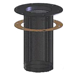 Fb-S-P : Magnaloy Filler Breather Screen, 4" Length, 30 Mesh, Nylon 1