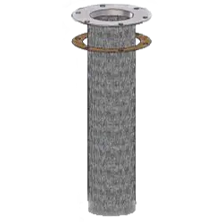 Fb-S-Y : Magnaloy Filler Breather Screen, 8.25" Length, 30 Mesh, Stainless Steel 1