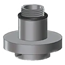 Fbs-10012-B : Magnaloy Spin-On Bayonet Adapter, Aluminum, 1-12 Un 1