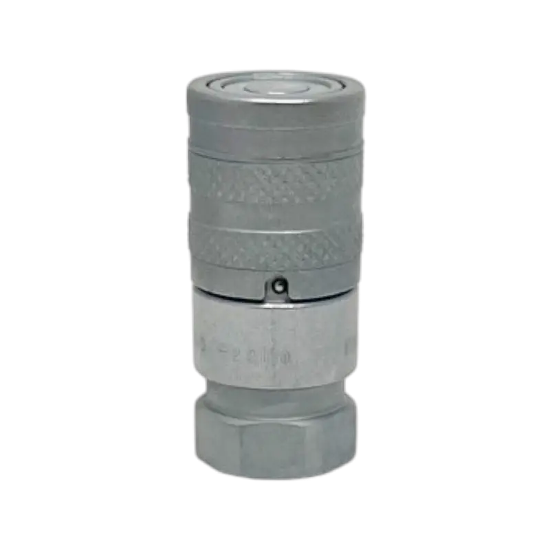Ffh04 38Sae F : Faster Quick Disconnect, Female 1/4" Coupler, 0.375 (3/8") Orb Connection, 5076Psi Mawp, 6.6 Gpm, Iso 16028 Interchange, Push To Connect Style, Connection Under Pressure Not Allowed 2