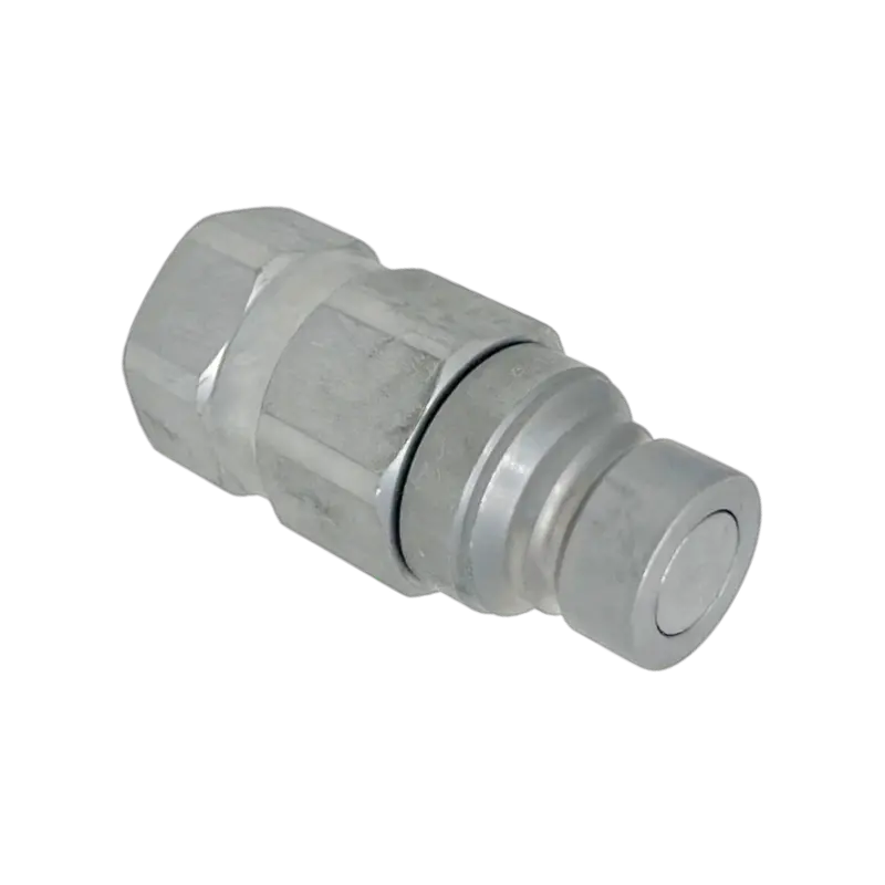 Ffh08 12Sae M : Faster Quick Disconnect, Male 1/2" Coupler, 0.5 (1/2") Orb Connection, 5076Psi Mawp, 29.06 Gpm, Iso 16028 Interchange, Push To Connect Style, Connection Under Pressure Not Allowed 1