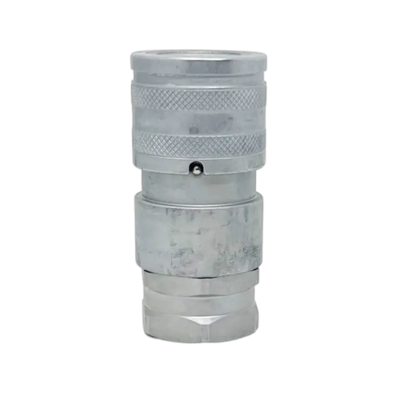 Ffh16 114Npt F : Faster Quick Disconnect, Female 1" Coupler, 1.25" Npt Connection, 5076Psi Mawp, 60.76 Gpm, Iso 16028 Interchange, Push To Connect Style, Connection Under Pressure Not Allowed 2