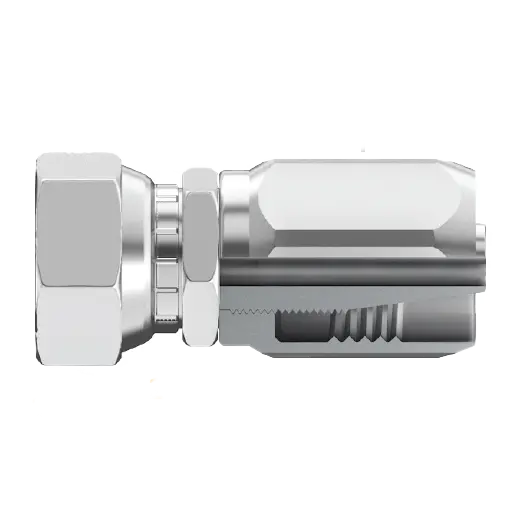 Fg-Jcfx-0505 : Continental Hose Fitting, 0.25 (1/4") Hose Id,  5/81/2-20 Female Jic, Straight Connection 1