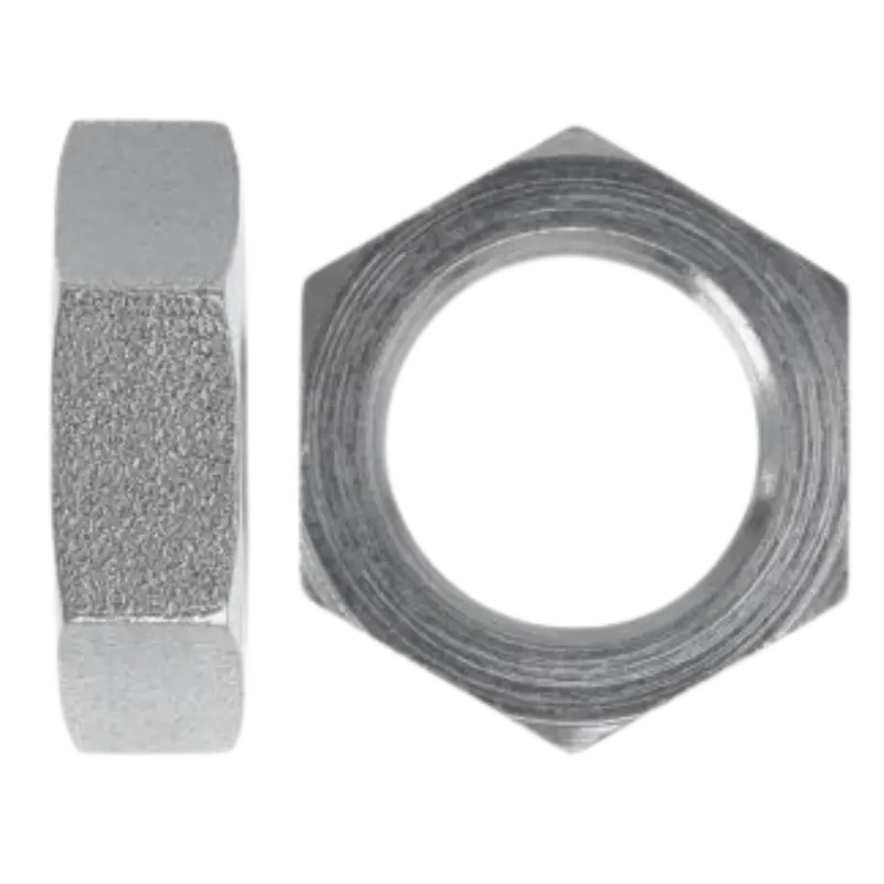Fs0306-10 : Onehydraulics Steel Bulkhead Lock Nut, 1-14 (-10) Female Orfs 1