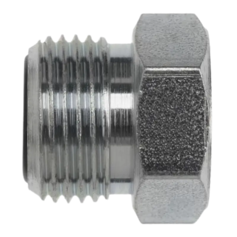 Fs2408-08 : Onehydraulics External Hex Steel Plug, 13/16-16 (-08) Male Orfs 1