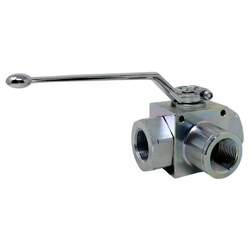 Ge3l N1 1/4 Dn25 1111Ab 5075Psi : Gemels Ball Valve, 3-Way, 5075Psi, 1.25 Npt, Carbon Steel 2