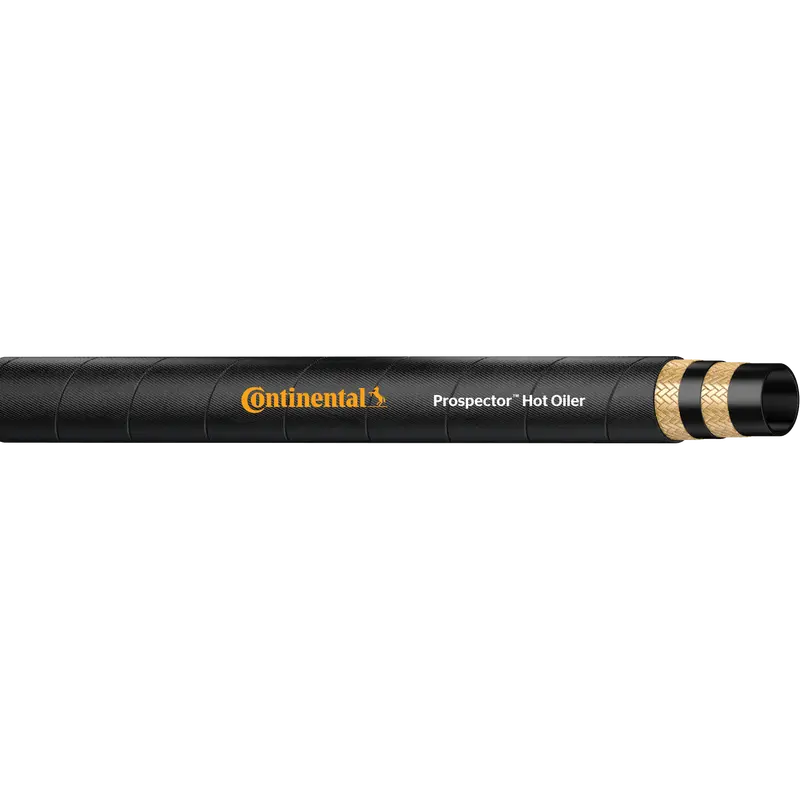 Hot Oiler-24X150 : Continental Hose, Prospector Hot Oiler Series, 1.5" Id, 2500 Rated, 150Ft Reel 1