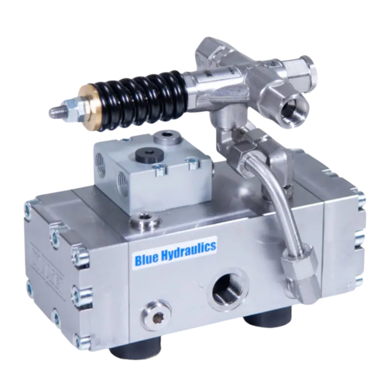 Hpw 420 / 20 - 50 - Pa : Dynaset Hydraulically Driven High Pressure Water Pump, 5.3 Gpm At 6100Psi Water Power Output, With Water Pressure Unloader Valve 1