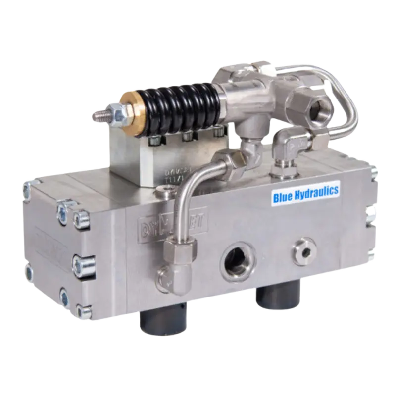 Hpw 520 / 30 - 85 - Pa : Dynaset Hydraulically Driven High Pressure Water Pump, 7.9 Gpm At 7500Psi Water Power Output, With Water Pressure Unloader Valve 1