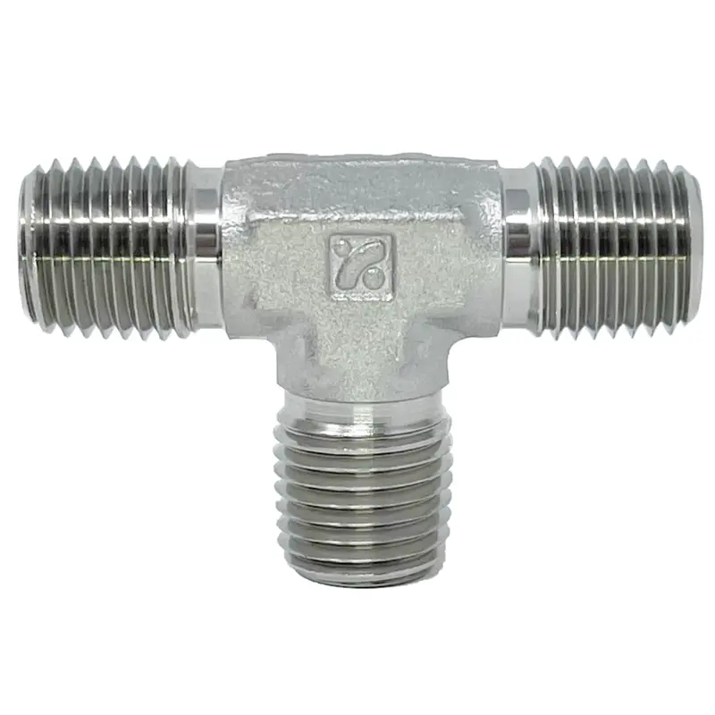 Imt-12N : Superlok Stainless Instrumentation Tee, 3/4-14 (-12N) Male Npt X 3/4-14 (-12N) Male Npt X 3/4-14 (-12N) Male Npt, 7300Psi 1