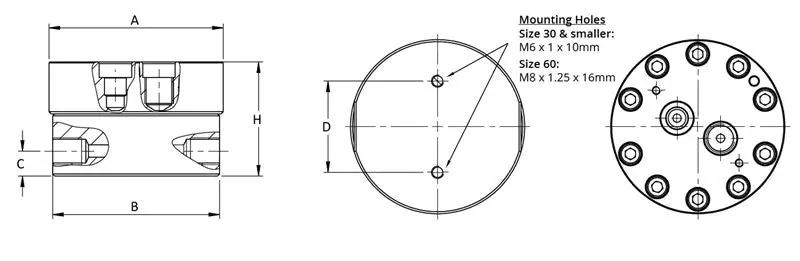 Jvs01ufvnsm : Aw-Lake 5000Psi 316L Stainless Steel / Din 1.4404 Positive Displacement Gear Flow Meter, 0.25 (1/4") Npt Process Port, 2X M14x1.5 Electrical Port, 0.005 To 0.25 Gpm 2