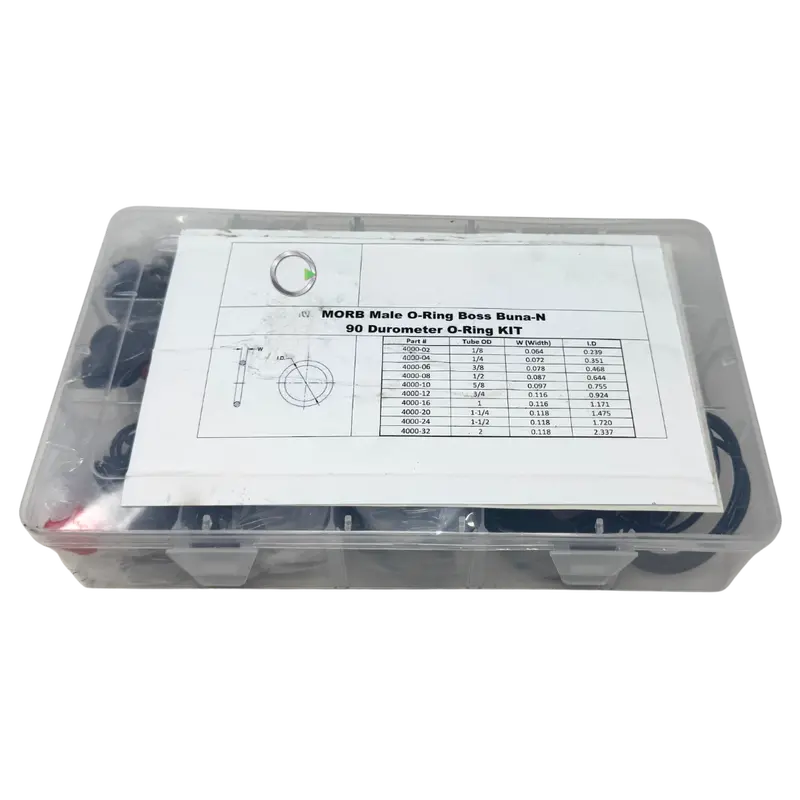 Kit-Oring-Boss : Onehydraulics Male O-Ring Boss Buna-N 90 Durometer Seal Kit 1