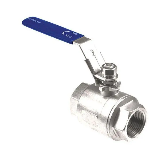 Lv2bn2-2T : Afp 2-Way Wog Stainless Ball Valve, 1000Psi Rated, 316 Stainless, 2" Npt 1