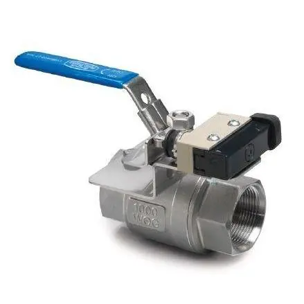 Lv2bs#40-2T-Mhb : Afp 2-Way Suction Or Return Ball Valve, 1000Psi Rated, Stainless, #40 Sae (2.5"), With Bracket Only, No Limit Switch Or Proximity Sensor 1