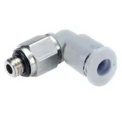 M01470418-10Pack : Norgren 90-Degree Swivel Elbow Adaptor, 4Mm Tube O/D, 1/8 Iso R Thread 1