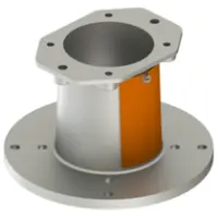 M182702cv : Magnaloy 182 Vert Mount Sae-C 2(4)Bolt X7.00 1