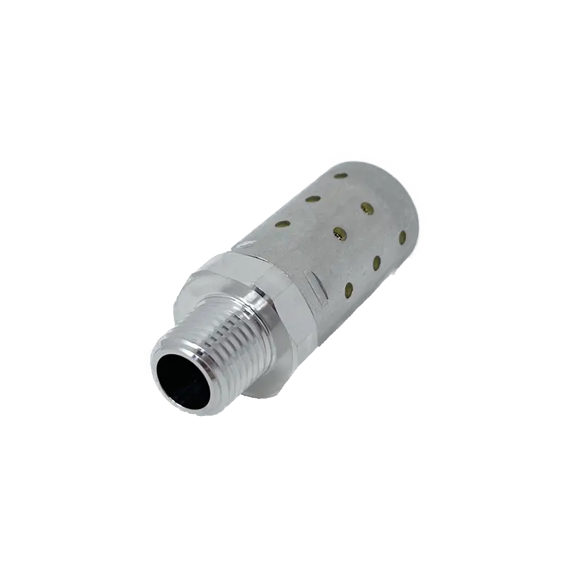Mb002a : Norgren Quietaire Series, Heavy Duty Muffler, 1/4 Npt Male Thread, Brass Wire Element 2